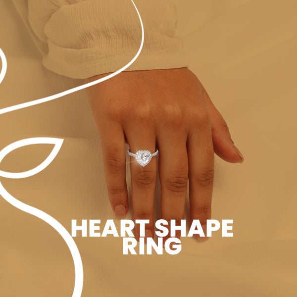 heart Shape Ring - Alymwndw