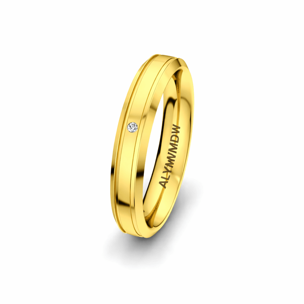 Classic Double Band Ring – Gold, Silver & Rose Gold