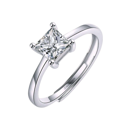 Alymwndw Jewellery Certified Lab Moissanite Ring – Blossom Inspired Elegance - Alymwndw