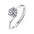Alymwndw Jewellery Certified Lab Moissanite Ring – Classic Elegance - Alymwndw