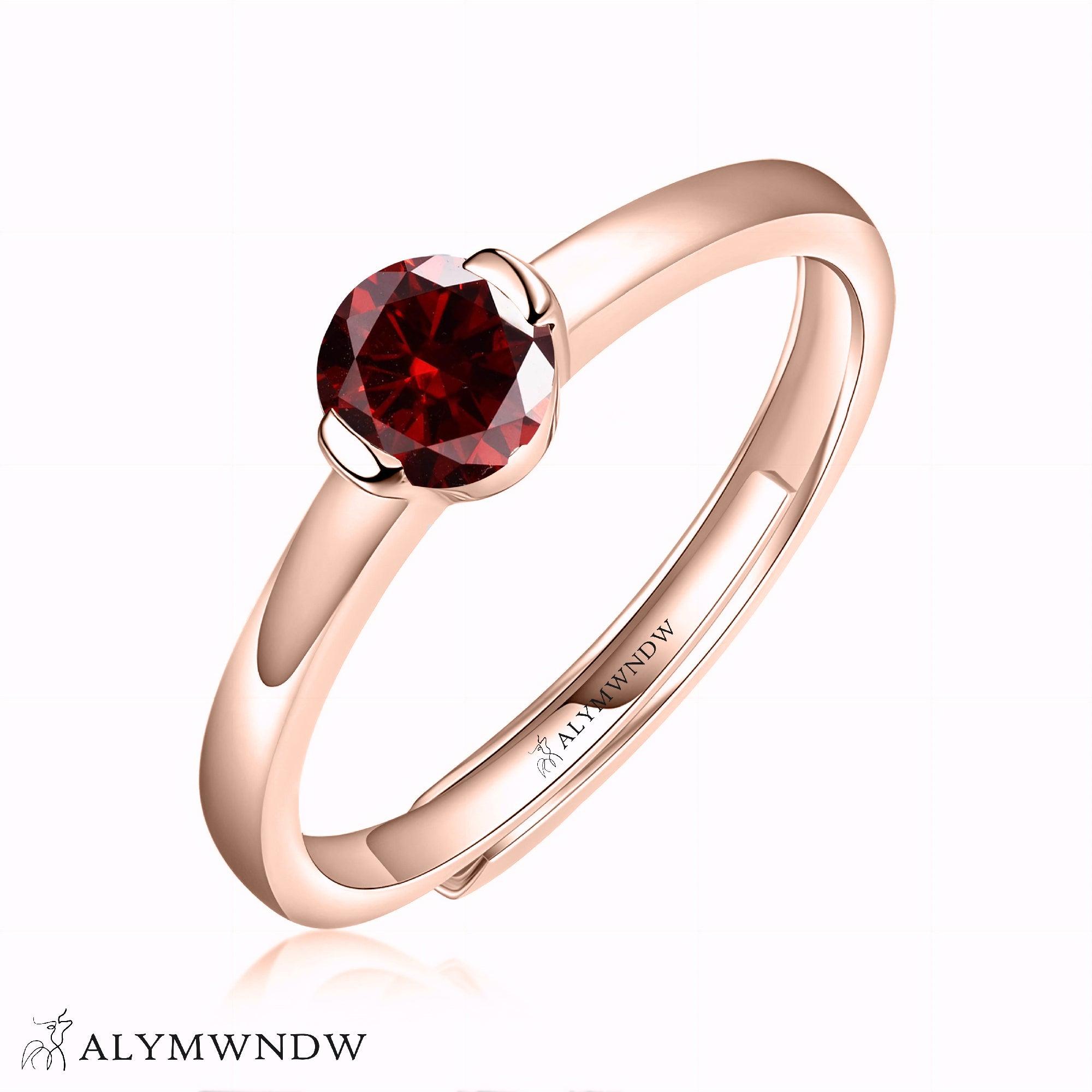 Alymwndw Jewellery Certified Lab Moissanite Ring – Classic Luxury Design - Alymwndw