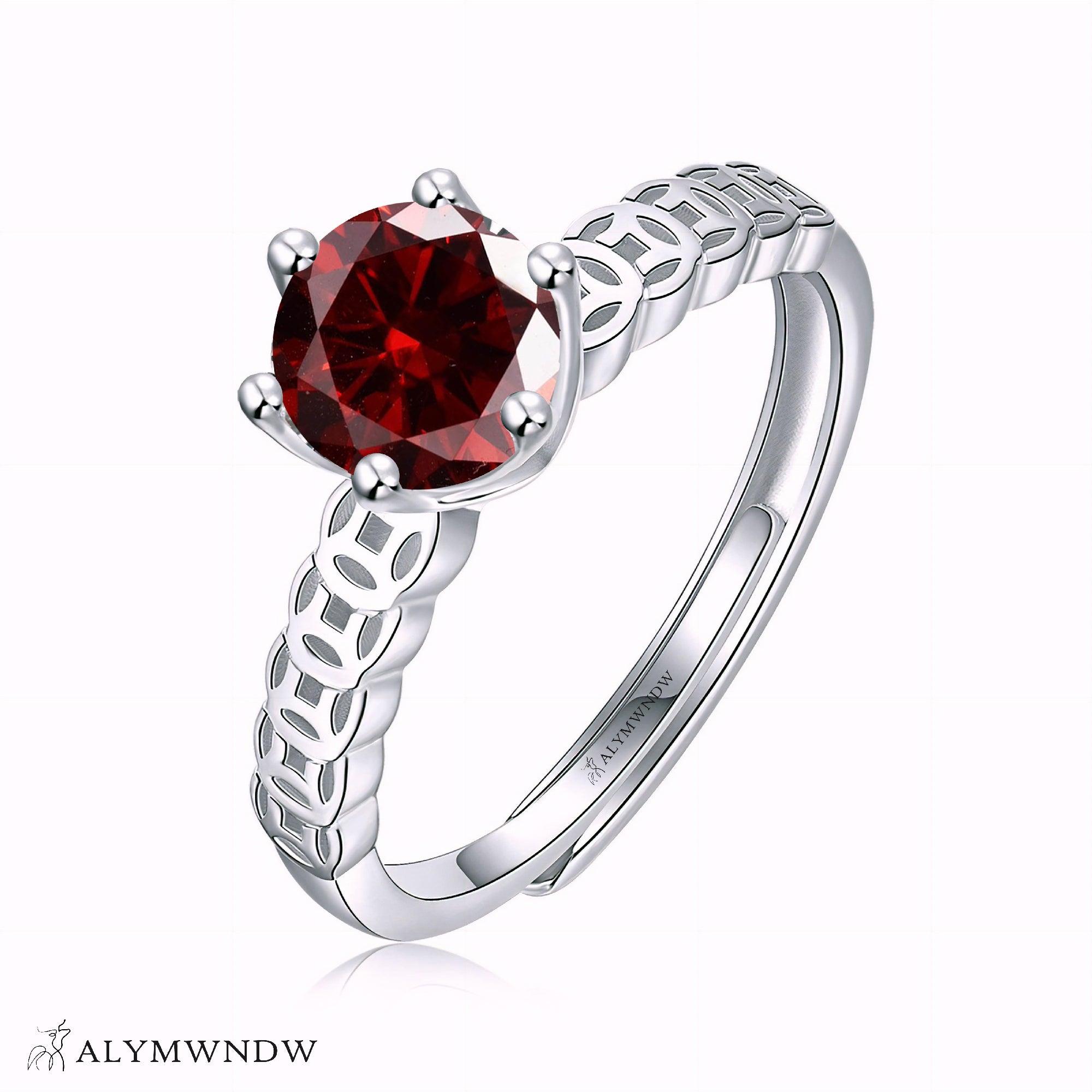 Alymwndw Jewellery Certified Lab Moissanite Ring – Elegant Craft Collection - Alymwndw