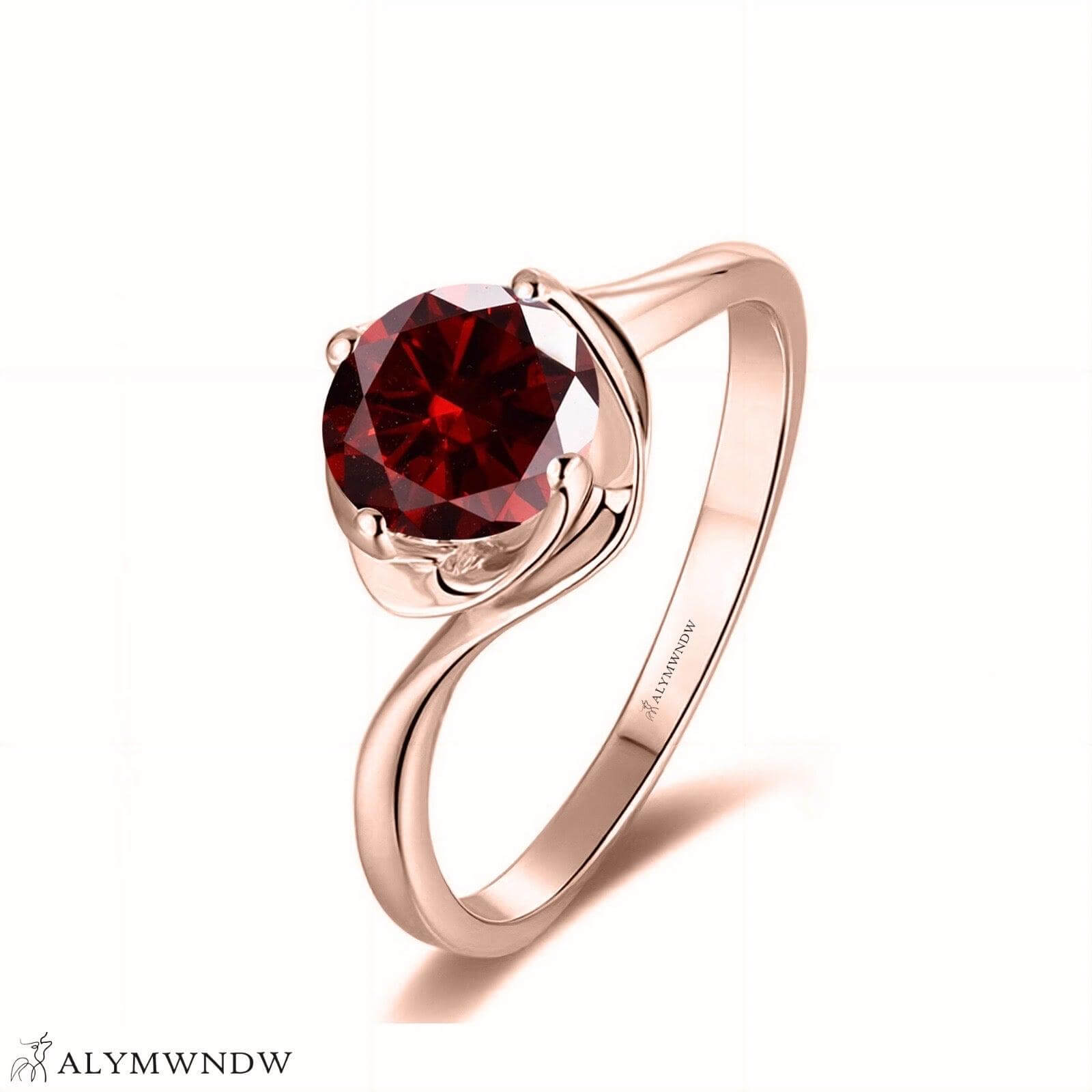 Alymwndw Jewellery Certified Lab Moissanite Ring – Elegant Signature Craft - Alymwndw