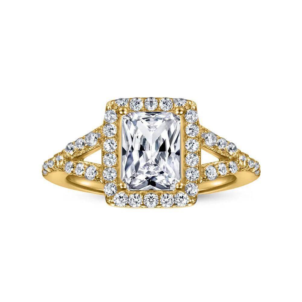 Alymwndw Jewellery Certified Lab Moissanite Ring – Elegant Signature Craft - Alymwndw