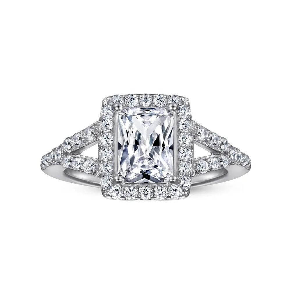 Alymwndw Jewellery Certified Lab Moissanite Ring – Elegant Signature Craft - Alymwndw