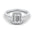 Alymwndw Jewellery Certified Lab Moissanite Ring – Elegant Timeless Collection - Alymwndw