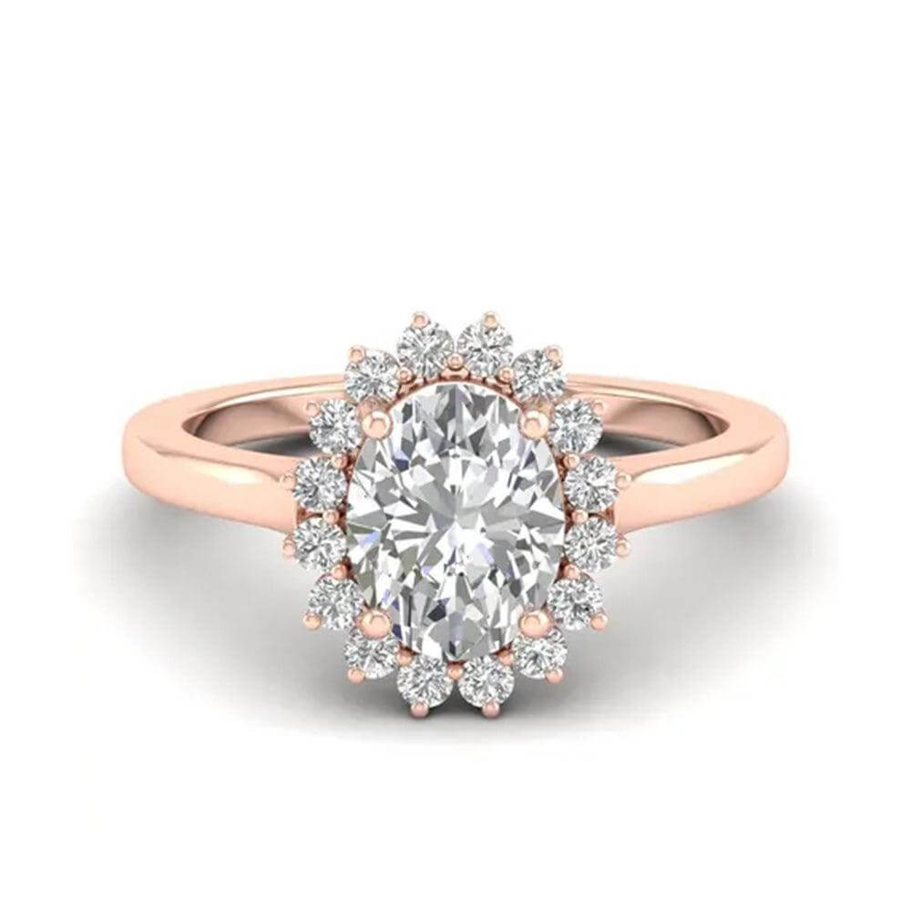 Alymwndw Jewellery Certified Lab Moissanite Ring – Elegant Timeless Craft - Alymwndw