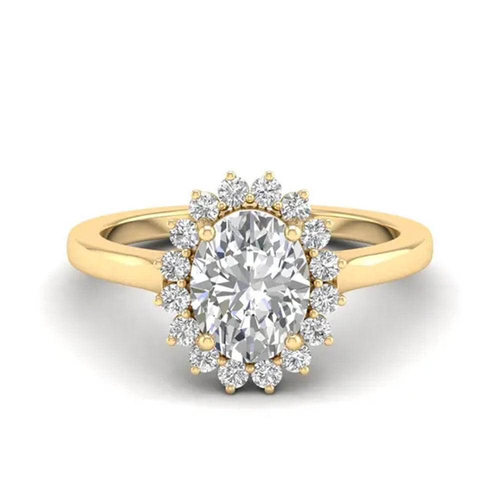 Alymwndw Jewellery Certified Lab Moissanite Ring – Elegant Timeless Craft - Alymwndw