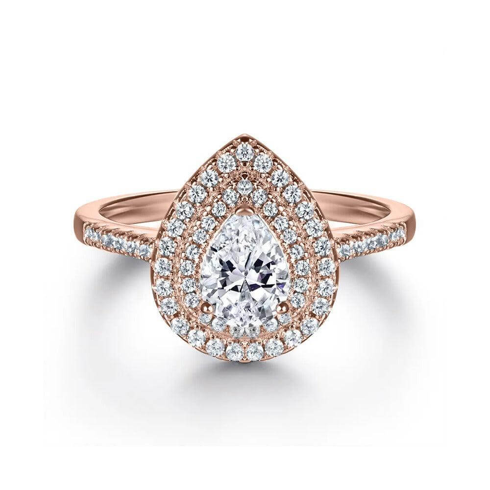 Alymwndw Jewellery Certified Lab Moissanite Ring – Luxury Timeless Collection - Alymwndw