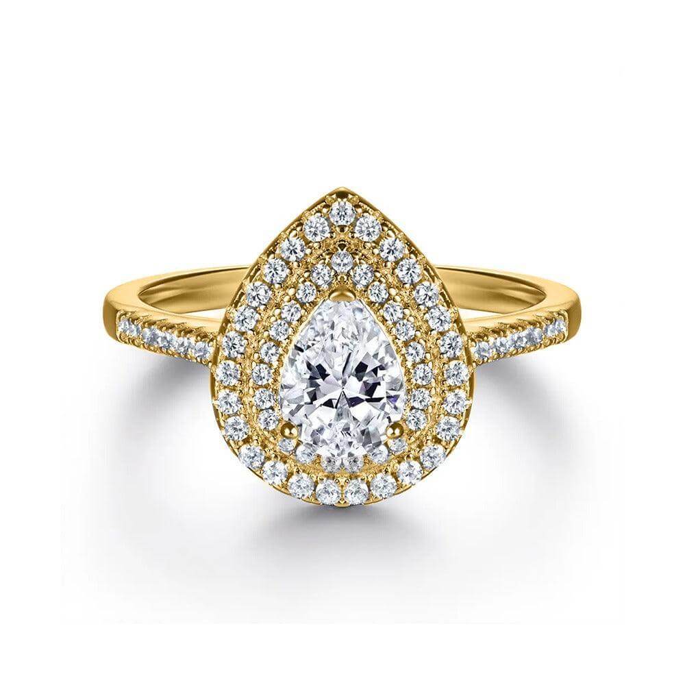 Alymwndw Jewellery Certified Lab Moissanite Ring – Luxury Timeless Collection - Alymwndw