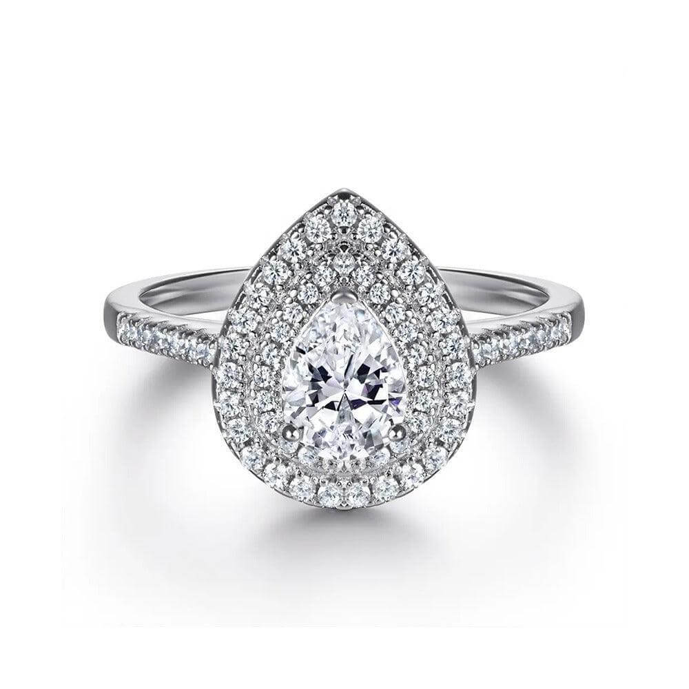 Alymwndw Jewellery Certified Lab Moissanite Ring – Luxury Timeless Collection - Alymwndw