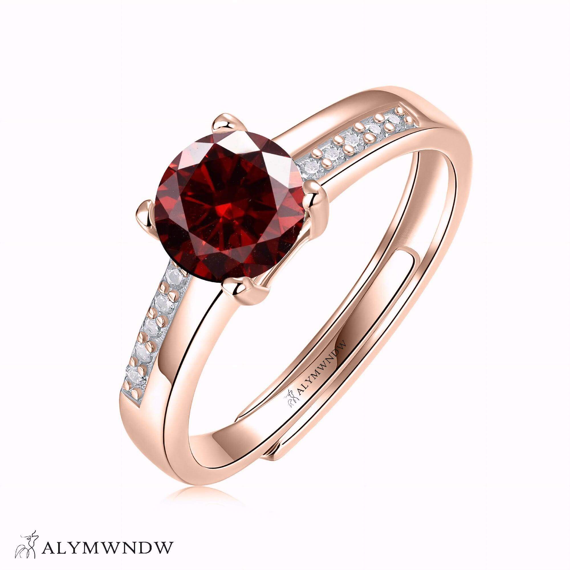 Alymwndw Jewellery Certified Lab Moissanite Ring – Modern Elegance Design - Alymwndw