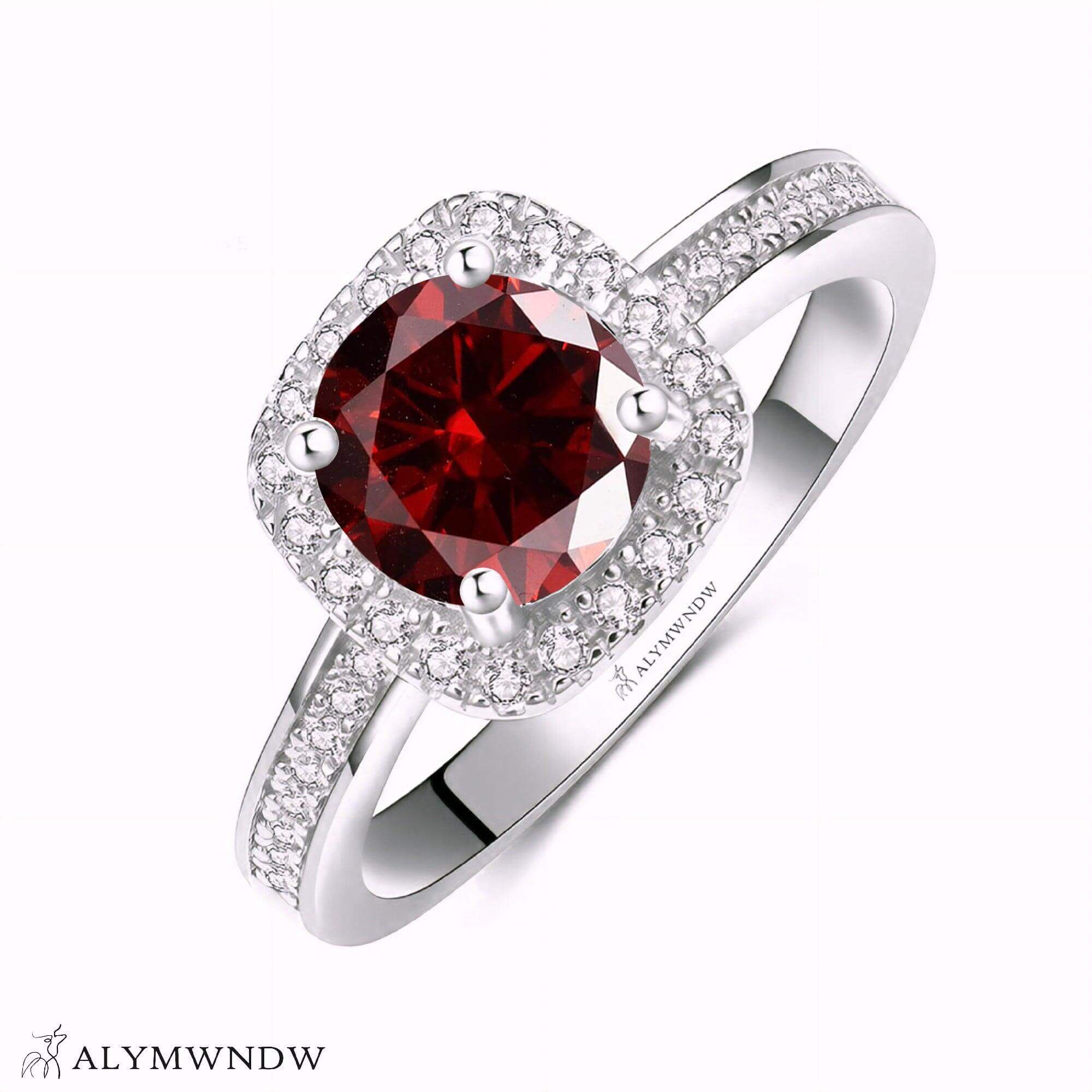 Alymwndw Jewellery Certified Lab Moissanite Ring – Modern Timeless Elegance - Alymwndw