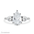 Alymwndw Jewellery Certified Lab Moissanite Ring – Premium Timeless Elegance - Alymwndw