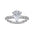 Alymwndw Jewellery Certified Lab Moissanite Ring – Premium Timeless Elegance - Alymwndw