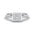 Alymwndw Jewellery Certified Lab Moissanite Ring – Refined Elegance Design - Alymwndw