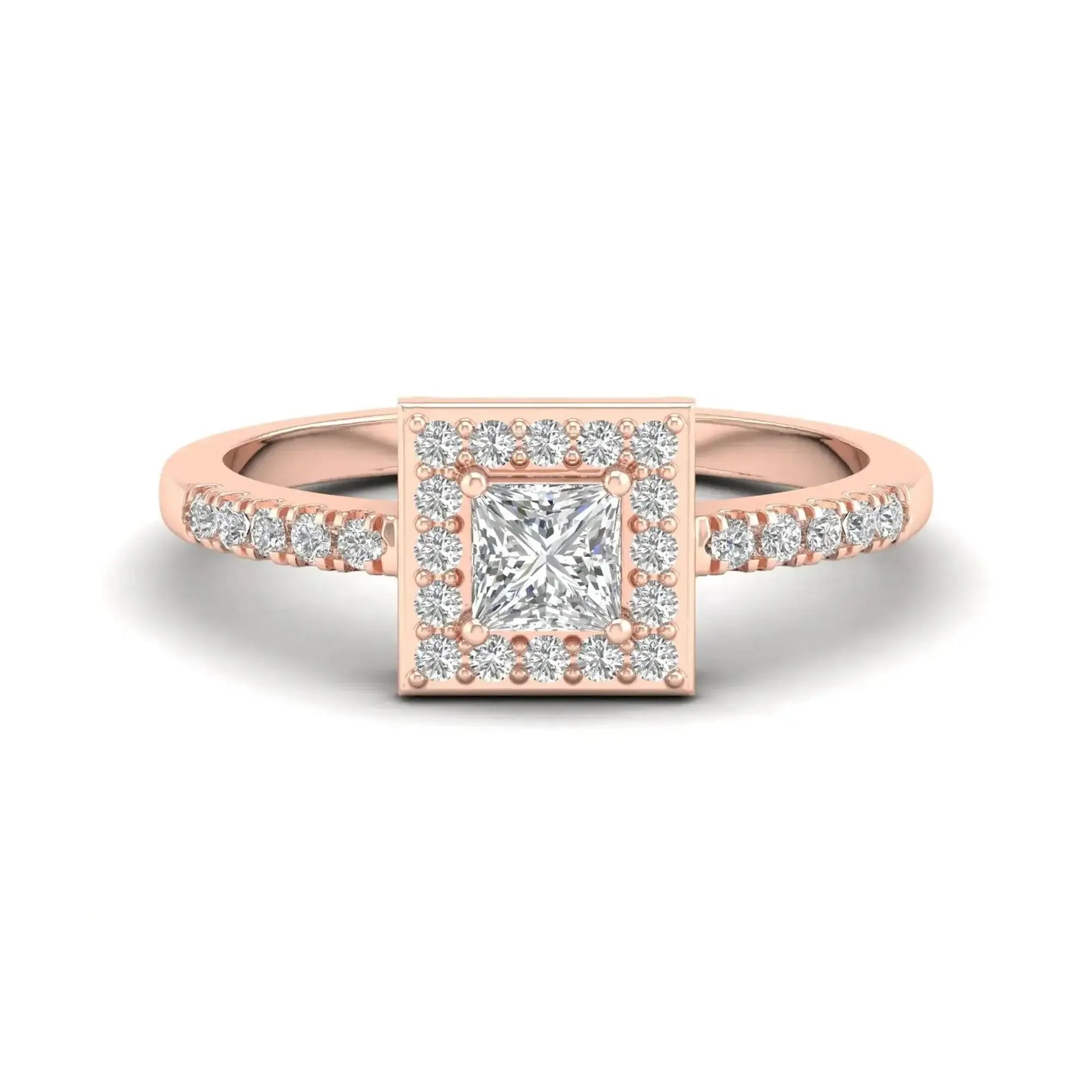 Alymwndw Jewellery Certified Lab Moissanite Ring – Refined Elegance Design - Alymwndw