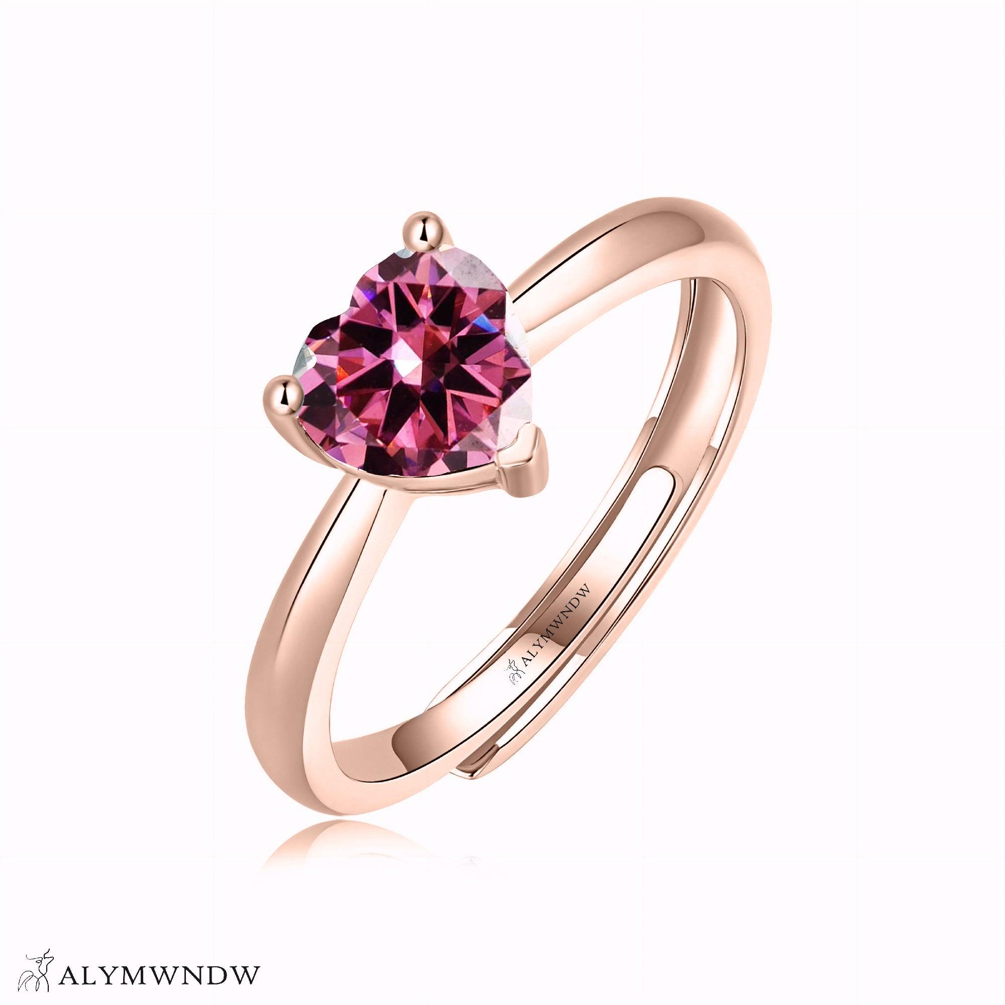 Alymwndw Jewellery Certified Lab Moissanite Ring – Timeless Craft Elegance - Alymwndw