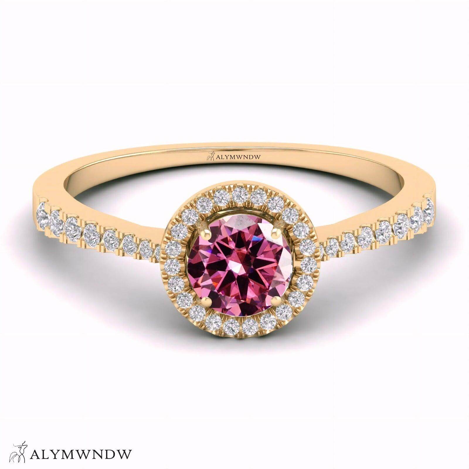 Alymwndw Jewellery Certified Lab Moissanite Ring – Timeless Elegance Craft - Alymwndw