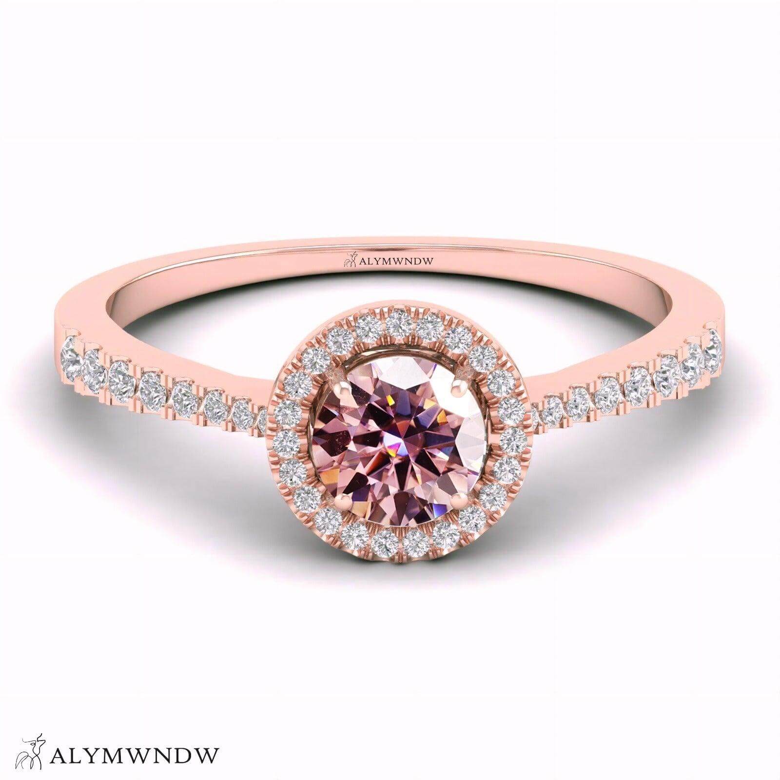 Alymwndw Jewellery Certified Lab Moissanite Ring – Timeless Elegance Craft - Alymwndw