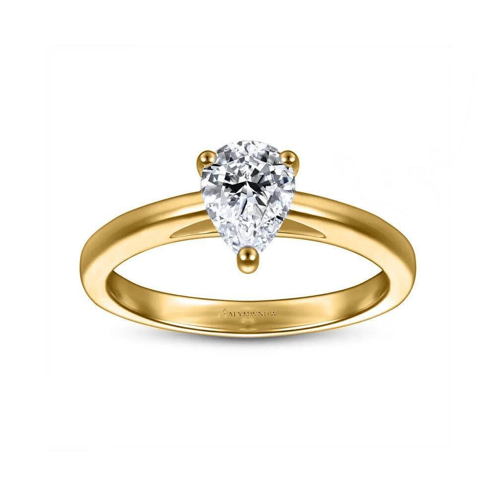 Alymwndw Jewellery Certified Lab Moissanite Ring – Timeless Elegance Craft - Alymwndw