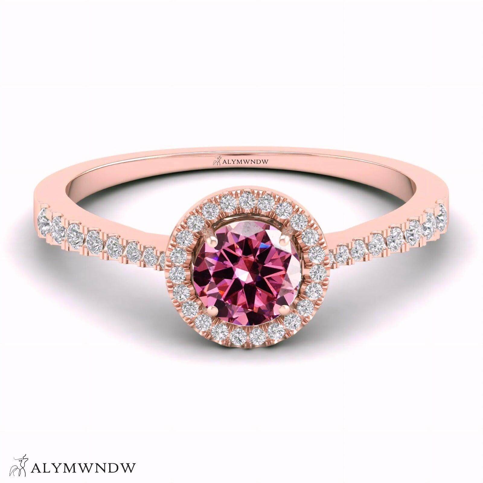 Alymwndw Jewellery Certified Lab Moissanite Ring – Timeless Elegance Craft - Alymwndw