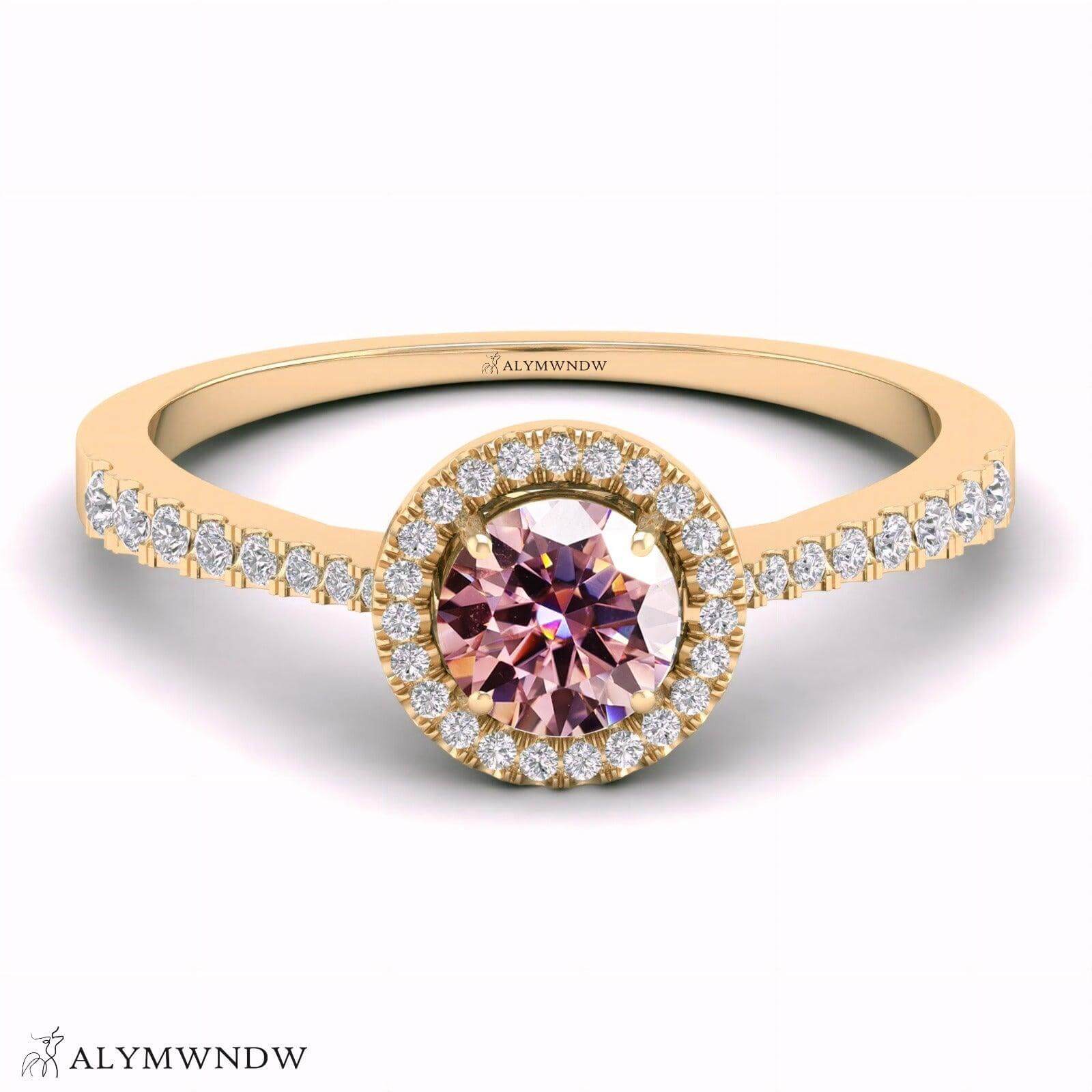 Alymwndw Jewellery Certified Lab Moissanite Ring – Timeless Elegance Craft - Alymwndw