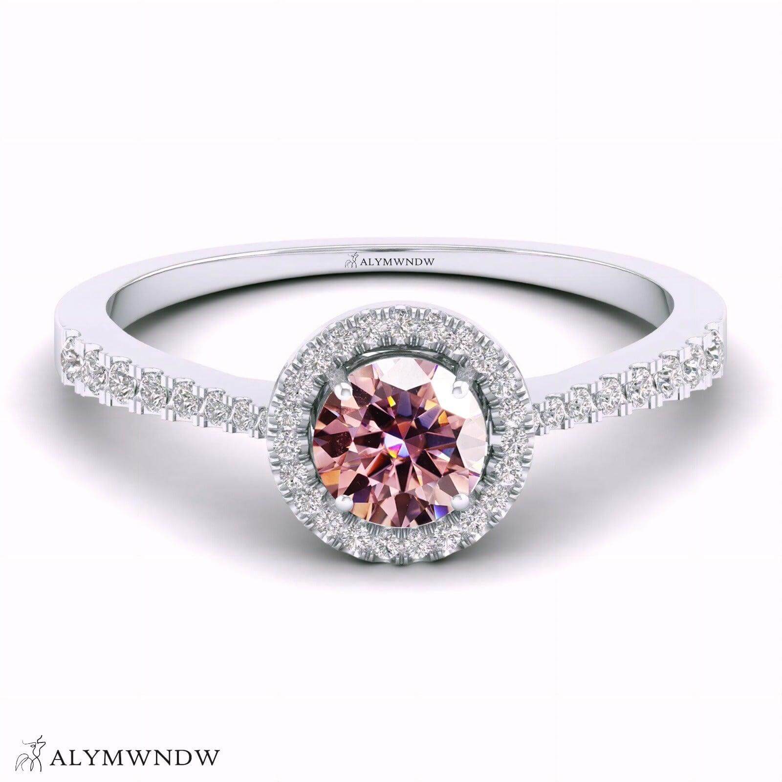 Alymwndw Jewellery Certified Lab Moissanite Ring – Timeless Elegance Craft - Alymwndw