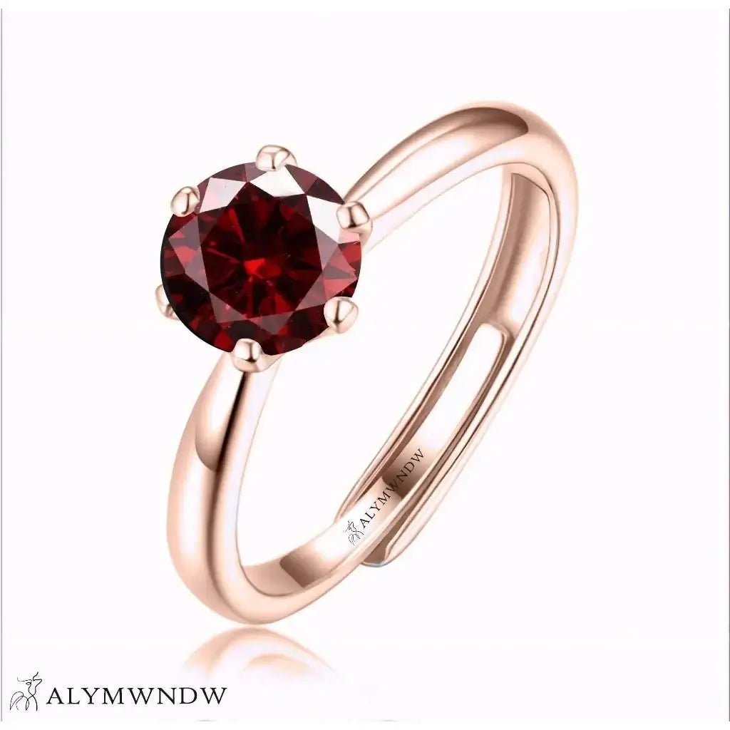 Alymwndw Jewellery Certified Lab Moissanite Ring – Timeless Luxury Design - Alymwndw