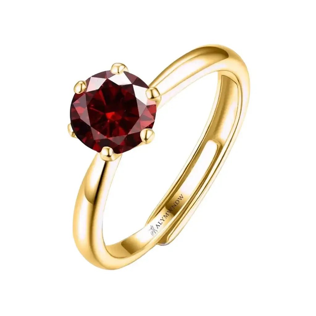 Alymwndw Jewellery Certified Lab Moissanite Ring – Timeless Luxury Design - Alymwndw