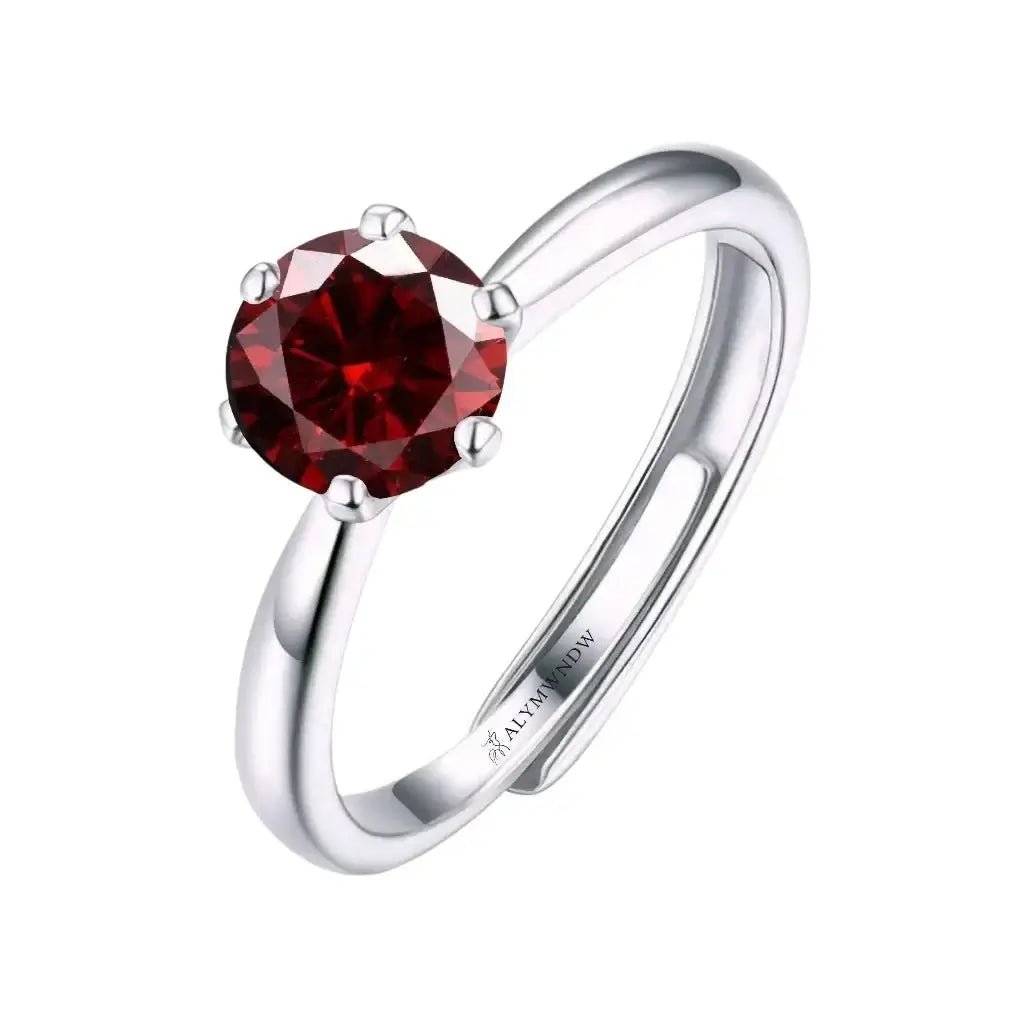 Alymwndw Jewellery Certified Lab Moissanite Ring – Timeless Luxury Design - Alymwndw