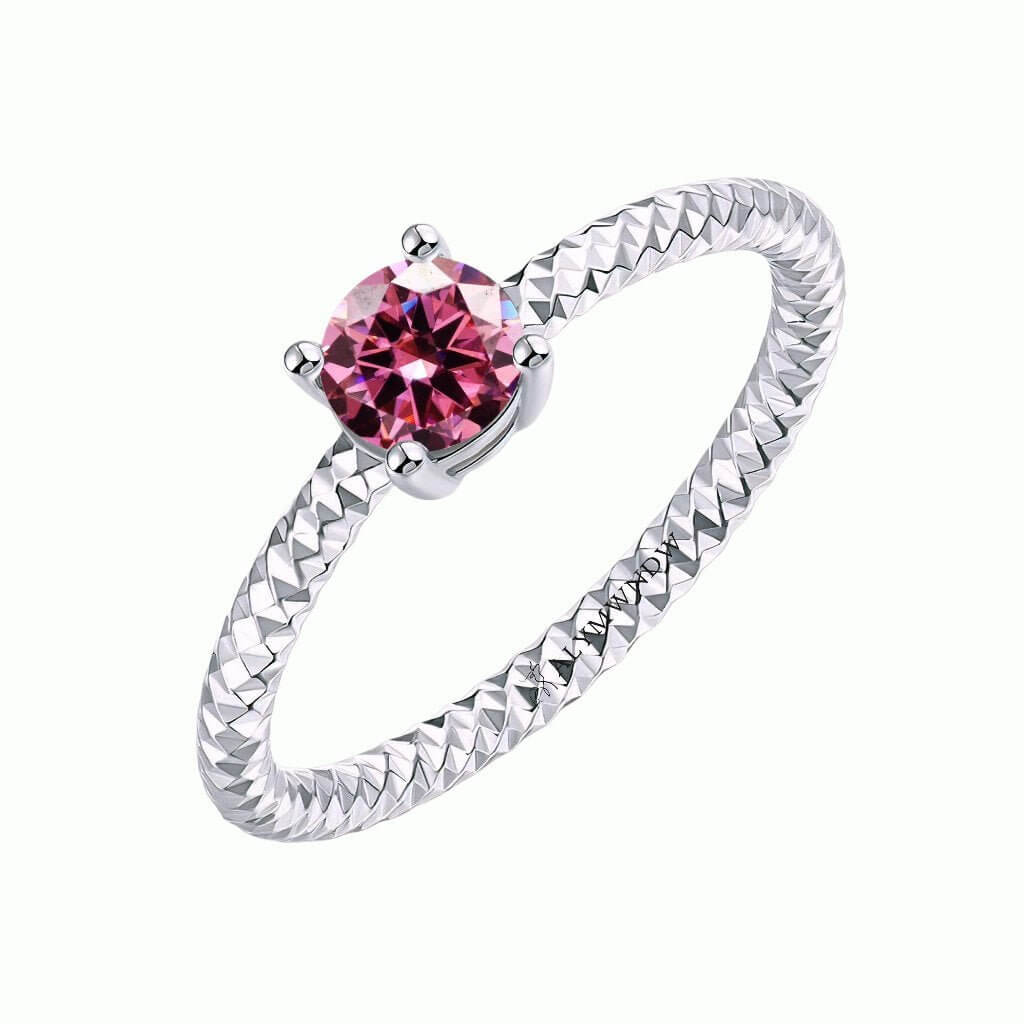 Alymwndw Jewellery Certified Lab Moissanite Ring – Timeless Signature Elegance - Alymwndw
