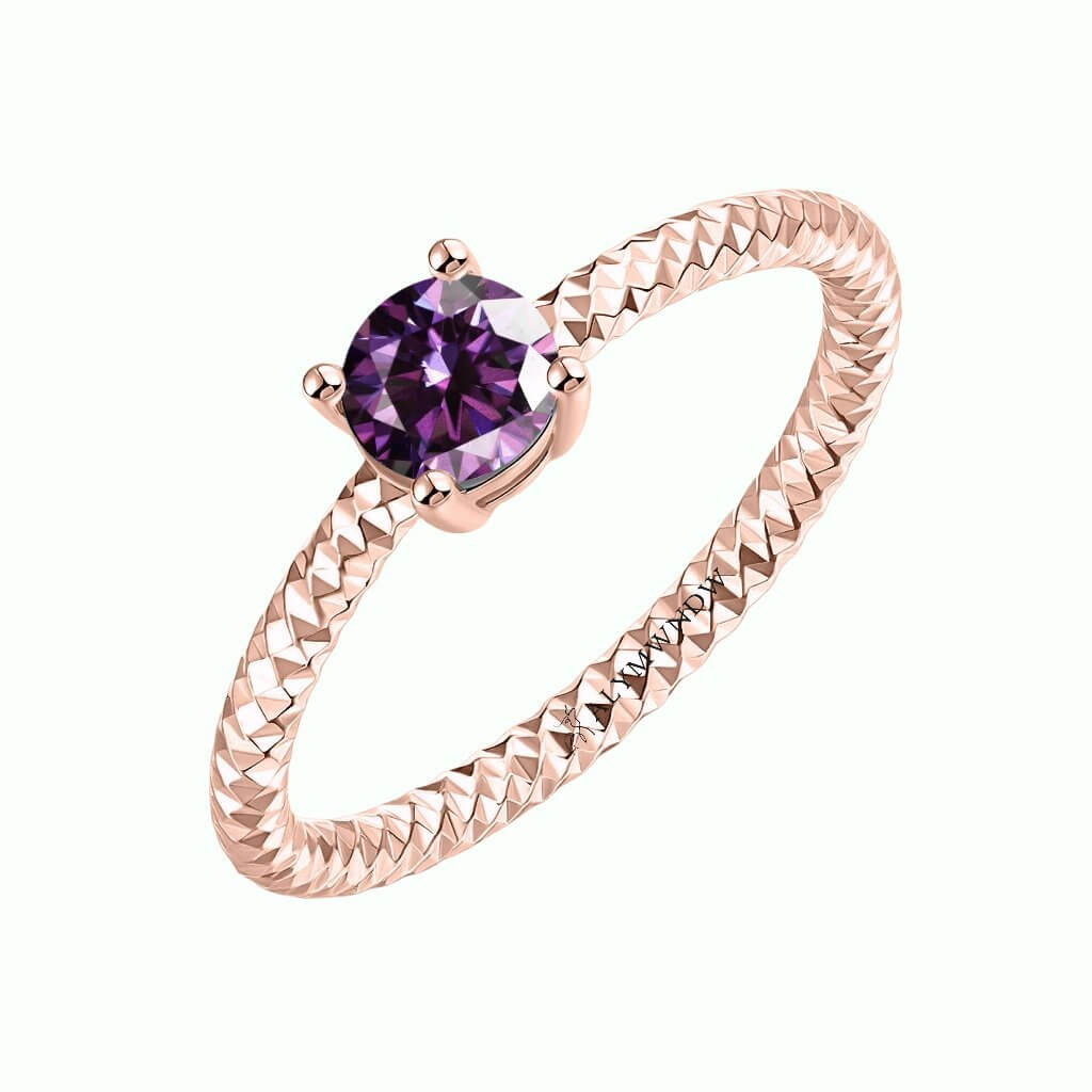 Alymwndw Jewellery Certified Lab Moissanite Ring – Timeless Signature Elegance - Alymwndw