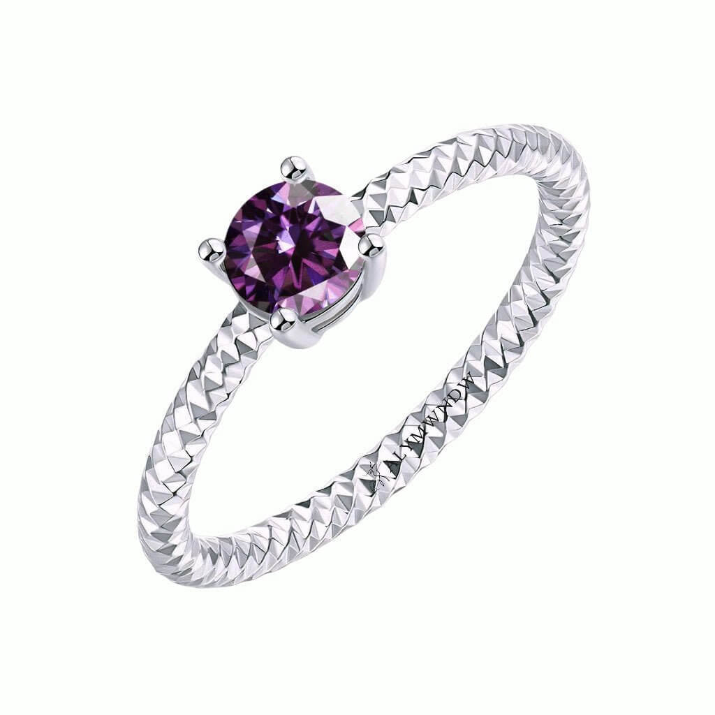 Alymwndw Jewellery Certified Lab Moissanite Ring – Timeless Signature Elegance - Alymwndw