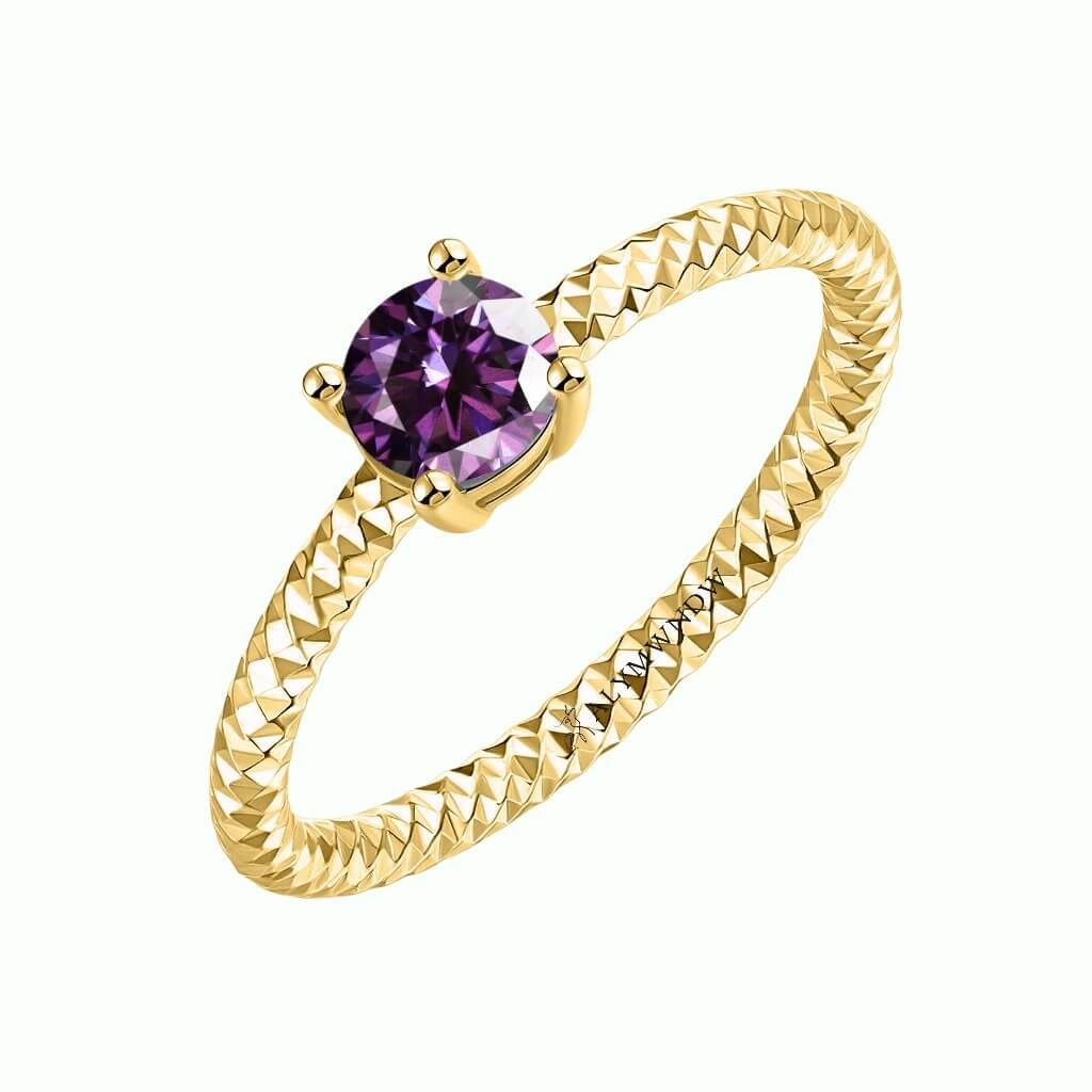 Alymwndw Jewellery Certified Lab Moissanite Ring – Timeless Signature Elegance - Alymwndw