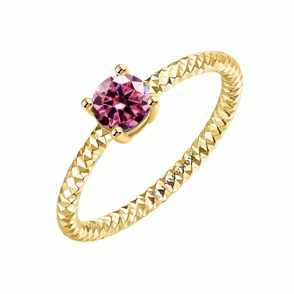 Alymwndw Jewellery Certified Lab Moissanite Ring – Timeless Signature Elegance - Alymwndw