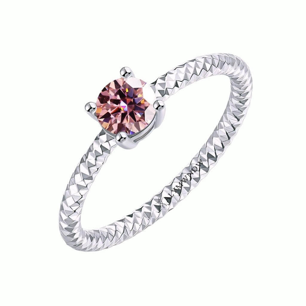 Alymwndw Jewellery Certified Lab Moissanite Ring – Timeless Signature Elegance - Alymwndw