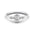 Alymwndw Jewellery Classic Lab Diamond Ring with Side Stones – Timeless Sparkle - Alymwndw