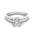 Alymwndw Jewellery Classic Princess Moissanite Ring – Timeless Luxury - Alymwndw