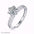 Alymwndw Jewellery Women’s Lab Grown Diamond Ring – Elegant Craft Design - Alymwndw