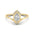 Beadiful Ring With Lab Grown Diamond - Alymwndw