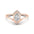 Beadiful Ring With Lab Grown Diamond - Alymwndw