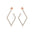 Celestial Shine Moissanite Earrings in Silver, Gold & Platinum - Alymwndw