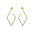 Celestial Shine Moissanite Earrings in Silver, Gold & Platinum - Alymwndw