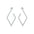 Celestial Shine Moissanite Earrings in Silver, Gold & Platinum - Alymwndw