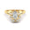 Certified Lab Grown Diamond Ring - PEAR CUT – 18K Gold – Premium Luxury - Alymwndw