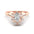 Certified Lab Grown Diamond Ring - PEAR CUT – 18K Gold – Premium Luxury - Alymwndw