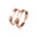 Classic Wedding Band Rings for Couples – Gold, Platinum & Rose Gold (WB126R) - Alymwndw