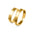 Classic Wedding Band Rings for Couples – Gold, Platinum & Rose Gold (WB126R) - Alymwndw