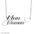 custom - arabic - name - necklace - pearl - gold - Alymwndw